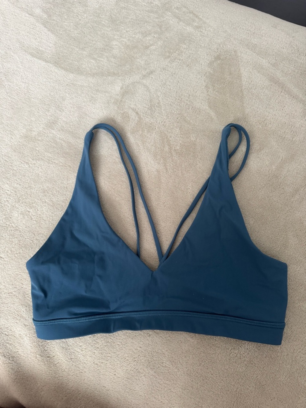 lululemon athletica Double-Strap Bralette in Teal